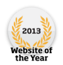 Website of the Year, 2012 logo